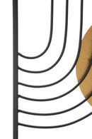 Pannello da Muro Sunshine 2 40,5x1,5x50,5 cm in Ferro 