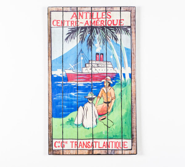 sconto Holztafel mit Drucken. Holzplatten