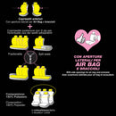 Set Coprisedili Anteriori e Posteriori Universali in Poliestere e Spugna Spring Flowers Grigi