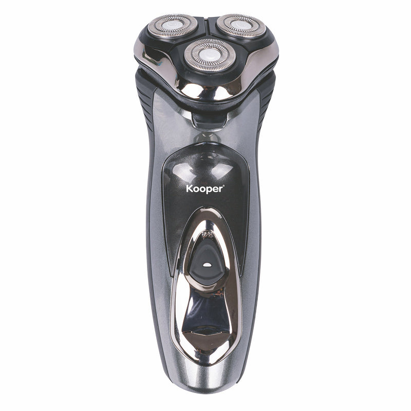 Rasoio Elettrico Ricaricabile 3 Testine Oscillanti Kooper Figaro