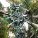 Albero di Natale Artificiale 1773 rami cm Ø146xh240 monte Pollino verde