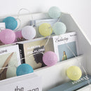 Libreria Cameretta Bambini Legno Scaffale 5 Ripiani Porta Giocattoli Libri Bianco