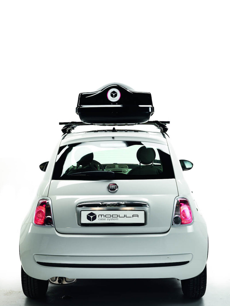 Box Cofano Auto Portatutto da Tetto da 340L a 580L Modula CS Ciao Nero