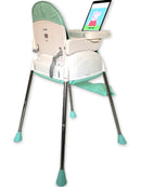 Seggiolone per Bambini 4 in 1 Pappa e Gioco Blu