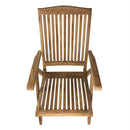 Cuscino per Sedia Pieghevole Bali Seduta e Schienale Sfoderabile Spesso 3 cm Crema      