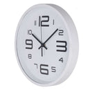 Orologio da Parete Ø30 cm in Plastica Bianco