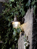 Lampada a Sospensione da Esterno E27 in Metallo Sovil Bianco e Argento