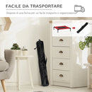 Brandina per Cani e Gatti 76x61x18 cm in Tessuto Oxford Rosso