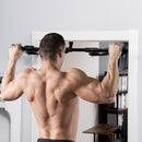 Barra Trazioni a Pressione su Porta 105x45x22 cm Max 110Kg Nero