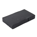 Scaletta per Cani Materassino 2 in 1 45x39x20 cm in PU e Gommapiuma Nero