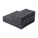 Scaletta per Cani Materassino 2 in 1 45x39x20 cm in PU e Gommapiuma Nero