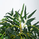 Pianta Artificiale di Bambù H150 cm con Vaso Verde