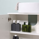 Mobile Sotto Lavabo Bagno 2 Ante 60x30Px62,5 cm in Legno Bianco