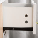 Mobile Multiuso 1 Cassetto 3 Ante 90x30x72 cm in Legno Color Legno