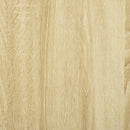 Mobiletto Multiuso 2 Ante 70x39x70 cm con Ruote in Legno