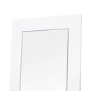 Mobile Ingresso 3 in 1 con Scarpiera Appendiabiti e Specchio Bianco