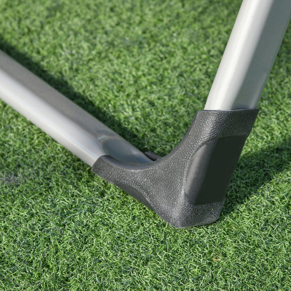 Klappbarer Gartenliegestuhl 90 x 65 x 110 cm mit verstellbarer Rückenlehne und dunkelgrauer Matratze online