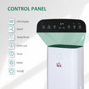 Deumidificatore d'Aria 20 Litri 395W 3 Modalità e 2 Velocità Bianco