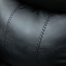 Poltrona Alzapersona Elettrica 1 Motore in Similpelle Nero