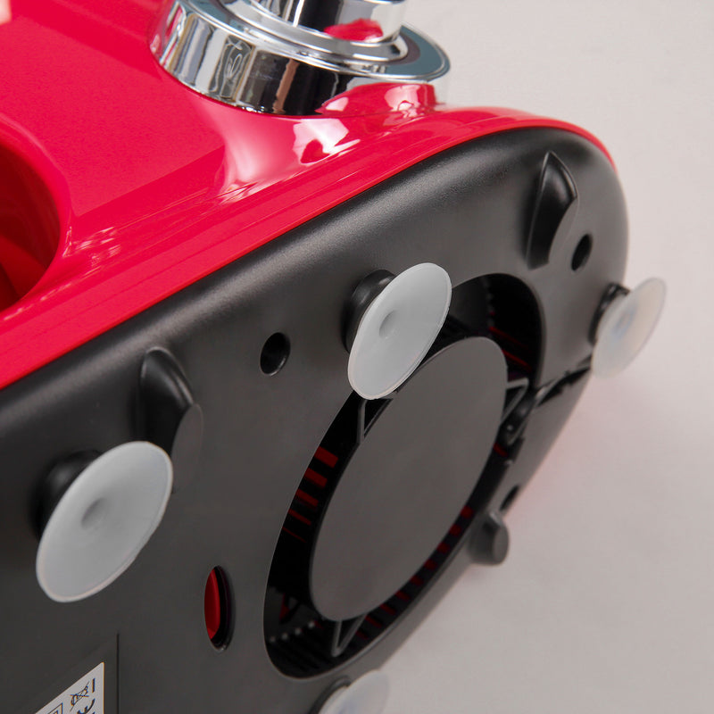 Impastatrice Planetaria 5,5 Litri 1200W Ciotola in Acciaio Inox Rossa