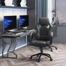 Sedia da Gaming 51x61x108-118 cm in Similpelle Nero