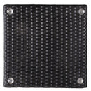 Set Salotto da Giardino 2 Poltroncine e Tavolino con Cuscini in Rattan Nero