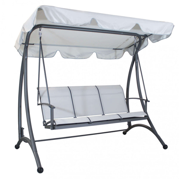 Texty Schaukelstuhl 195 x 120 x 172 h cm in schwarzem Textilene acquista