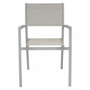 Poltrona Avana Impilabile 55x57x85 h cm in Textilene Tortora