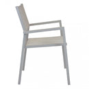 Poltrona Avana Impilabile 55x57x85 h cm in Textilene Tortora