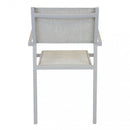 Poltrona Avana Impilabile 55x57x85 h cm in Textilene Tortora