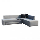 Salotto Angolare Tulum Struttura in Alluminio Grigio