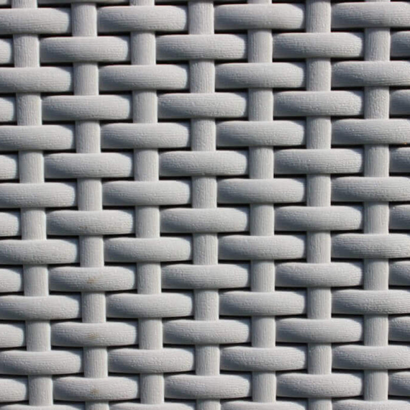 Set Salotto da Giardino Divano 2 Poltrone e Tavolino con Cuscini in Plastica Grigio