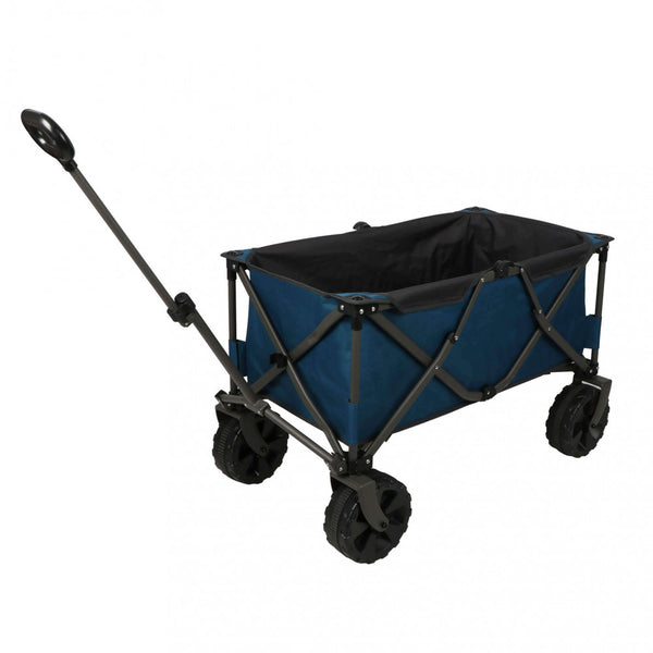 Klappbarer Trolley 92x50x59 h cm in Blue Steel sconto