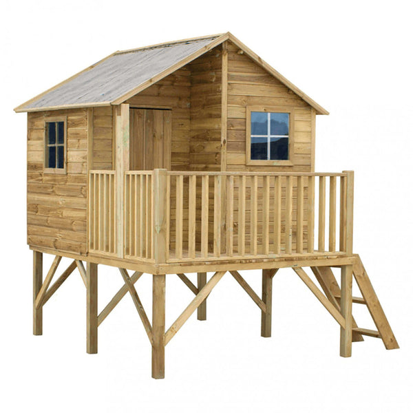acquista Holzspielhaus für Kinder Mascha 220x174x250 h cm in Holz