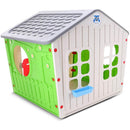 Casetta Gioco per Bambini Village 140x108x115 h cm in Plastica Multicolor