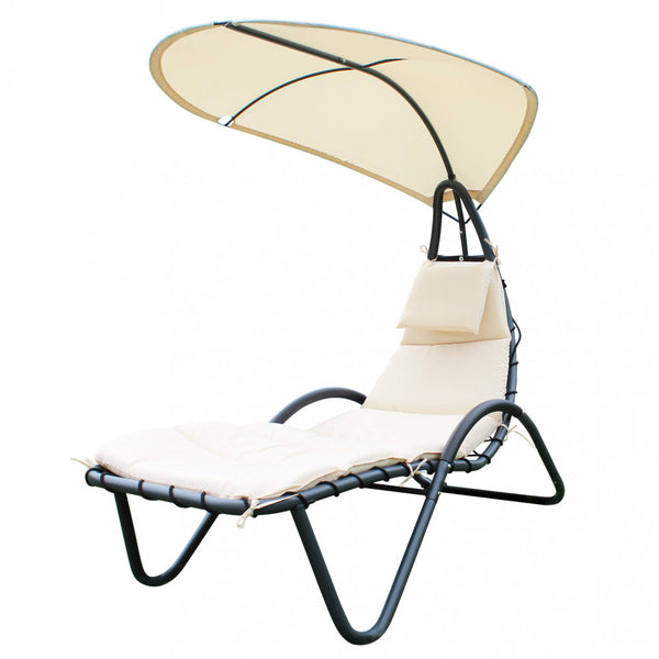 acquista Schaukel Caprera C/Tettuccio 170x125x160 h cm in Tortora Steel