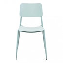 Sedia da Giardino Vega Impilabile 42x53x80 h cm in Acciaio Verde