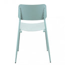 Sedia da Giardino Vega Impilabile 42x53x80 h cm in Acciaio Verde