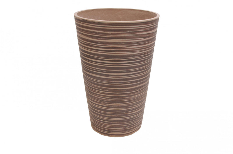 Vaso Piccolo Azalea Ø31x46 cm in Fibra sintetica Taupe
