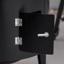 Barbecue a Carbone Carbonella Ø40x80 cm in Acciaio Nero