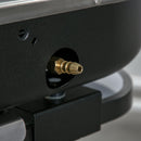 Barbecue a Gas GPL 2 Fuochi 100x41,6x82,5 in Lega di Alluminio e Acciaio Nero