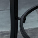 Braciere da Giardino 68x68x45 cm in Metallo e Ceramica