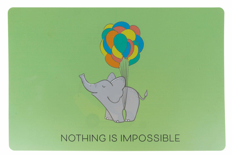 Set 6 Tovagliette Rettangolare Double Face 45x30 cm Villa d'Este Home Tivoli Be Positive