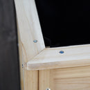 Fioriera Rialzata 90x40x81 cm in Legno di Abete Naturale