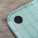 Lettiera per Gatti 43x44x47 cm con Paletta e Vassorio in Polipropilene Verde