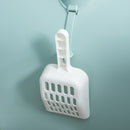 Lettiera per Gatti 43x44x47 cm con Paletta e Vassorio in Polipropilene Verde