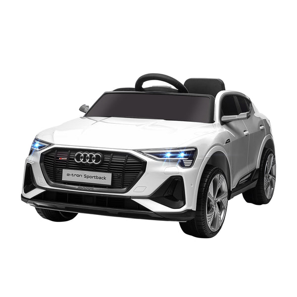 prezzo Elektro Kinderauto 12V Audi E-Tron Sportback Weiß