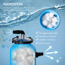 Pompa Filtrante per Piscina Fuoriterra 4000 lt/h Filtro a Sabbia Blu