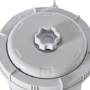 Pompa Filtrante per Piscina Fuoriterra 4000 lt/h Filtro a Sabbia Grigio