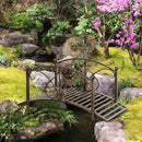 Ponticello da Giardino 99x68x53 cm in Metallo Nero